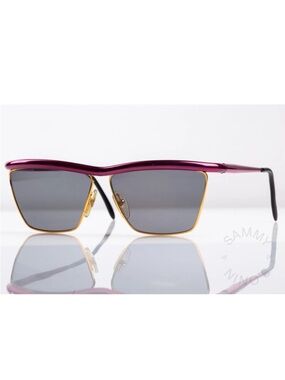 Gianfranco Ferré 32/N vintage 80's/90's purple metalic and gold